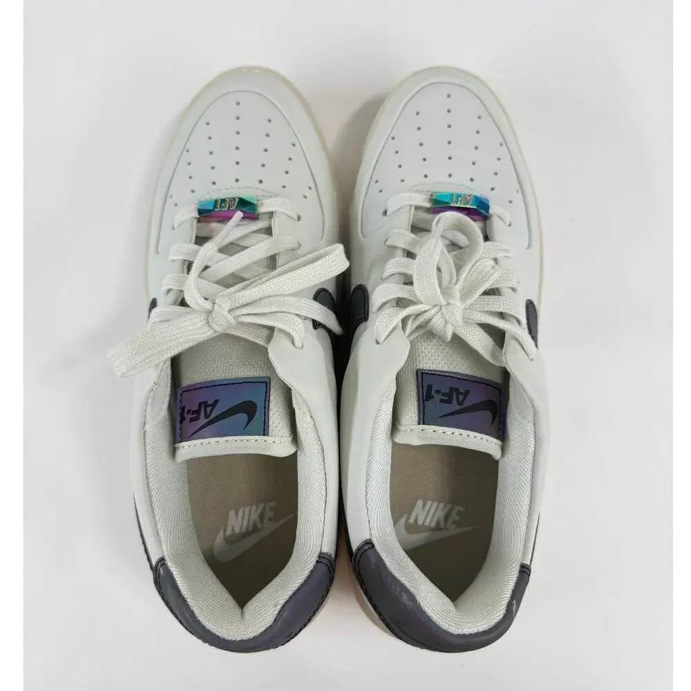 Nike Air Force 1 Sage Low LX AR5409-003 Women’s 8 Spruce Aura White Iridescent - Picture 6 of 10